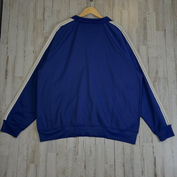 Disney Blue 50th Anniversary Track Jacket Zip WDW Metallic Castle Size XXL NEW! - Picture 4 of 7